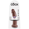 King Cock Gode King Cock 22 x 5.3 cm Marron